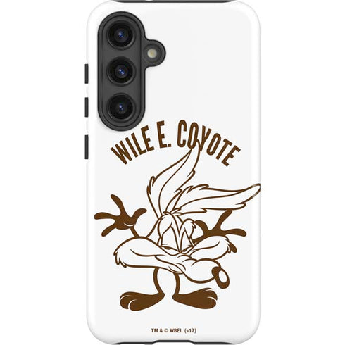 Looney Tunes Wile E Coyote Big Head Galaxy S24 Impact Case
